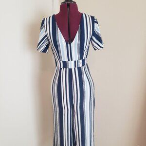Summery Capri Jumpsuit Sz5
